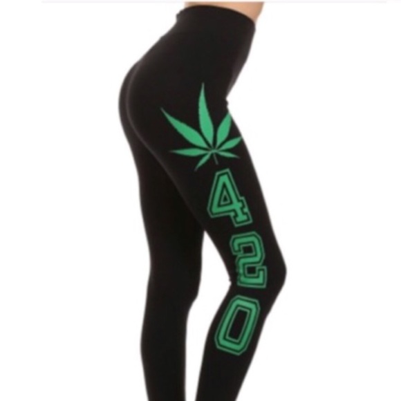 420 Print Legging - Picture 2 of 4